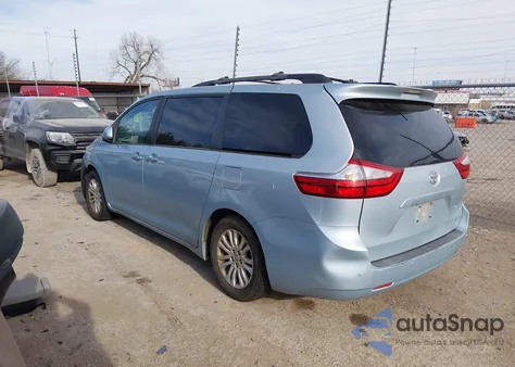 2015 Toyota Sienna Xle 8 Passenger from USA, damaged, VIN 5TDYK3DC5FS536659